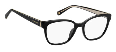 Premium Women Tommy Hilfiger Eyeglasses: TH 1840 - Black(2) - SpecSMART Eye Clinic (Diagonal View)